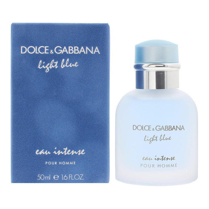 Dolce Gabbana Light Blue Eau Intense Pour Homme Eau de Parfum 50ml - Eau de Perfume at MyPerfumeShop by Dolce Gabbana