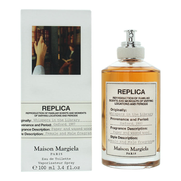 Maison Margiela Replica Whispers In The Library Eau De Toilette 100ml - Eau de Toilette at MyPerfumeShop by Maison Margiela