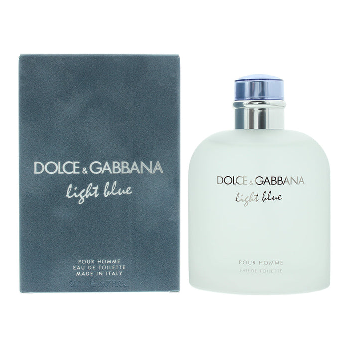 Dolce Gabbana Light Blue Pour Homme Eau de Toilette 200ml - Eau De Toilette at MyPerfumeShop by Dolce & Gabbana