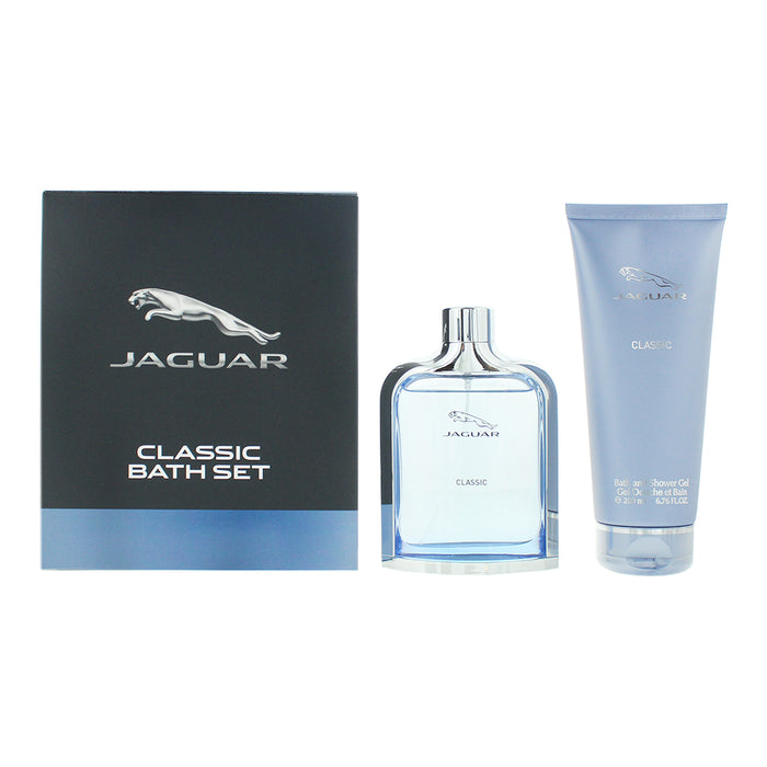 Jaguar Classic 2 Piece Gift Set: Eau De Toilette 100ml - Bath Shower Gel 200ml