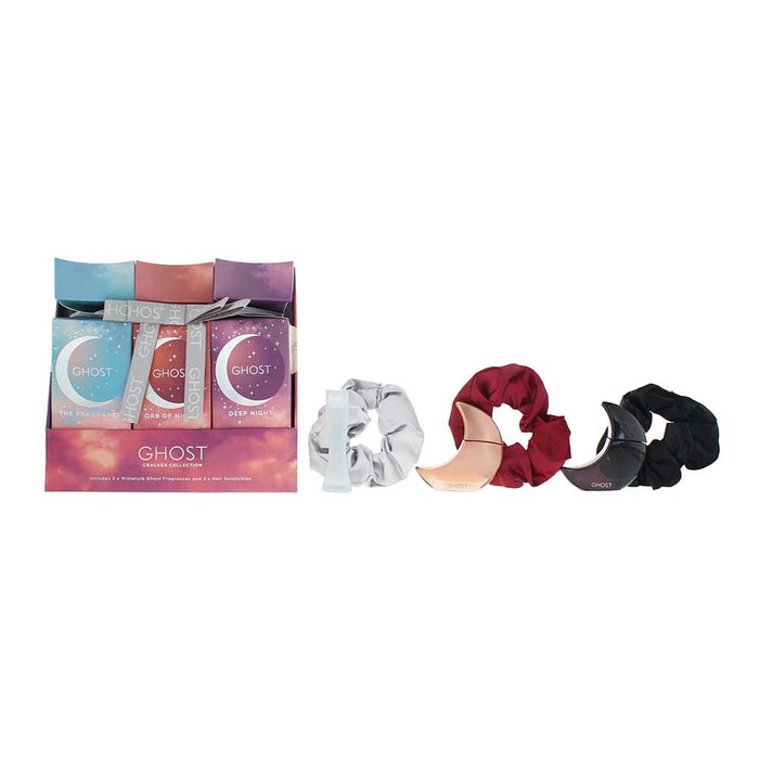 Ghost 3 Piece Gift Set: Orb Of Night Eau de Parfum 10ml - Ghost Deep Night Eau de Toilette 10ml - Ghost Eau de Toilette 5ml