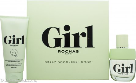 Rochas Girl Gift Set 60ml EDT + 100ml Shower Gel - Bath & Body Gift Sets at MyPerfumeShop by Rochas