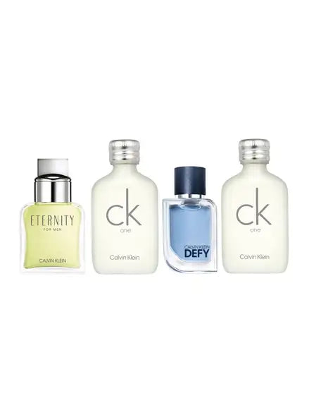 Calvin Klein (M) Mini 2 x CK One EDT 10ml + Eternity EDT 10ml + Defy EDT 10ml - at MyPerfumeShop by Calvin Klein