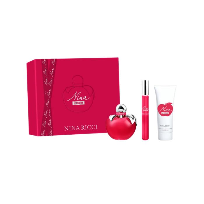 Nina Ricci Nina Le Parfum Gift Set - EDP 50ml Spray + 75ml Body Lotion + 10ml EDP Roll On