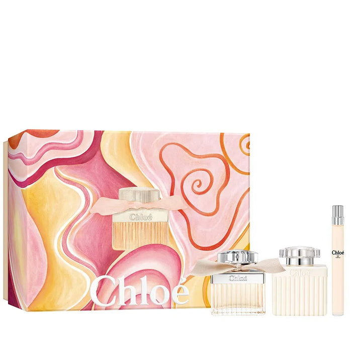 Chloé Signature Gift Set 75ml EDP + 100ml Body Lotion + 10ml EDP - Fragrance at MyPerfumeShop by Chloé
