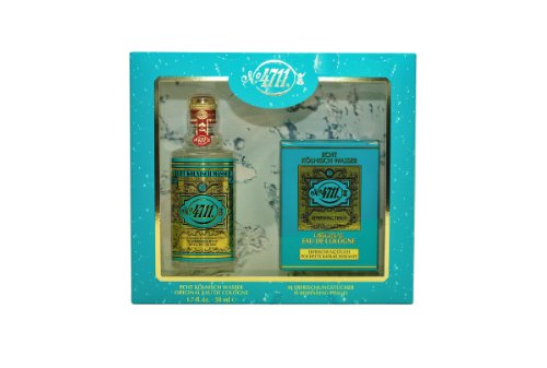 4711 Original Eau De Cologne 50ml & Refreshing Tissues Gift Set - Perfume & Cologne at MyPerfumeShop by 4711