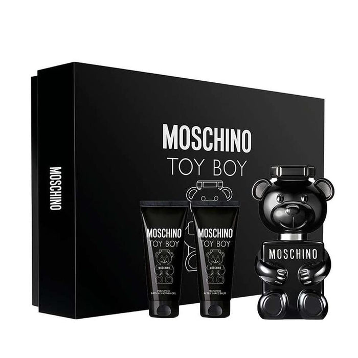 Moschino Toy Boy Gift Set 50ml EDP + 50ml Aftershave Balm + 50ml Bath & Shower Gel