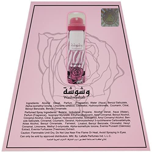 Lattafa Washwasha 2 Piece Gift Set: Eau de Parfum 100ml - Deodorant Spray 50ml - Gift Set at MyPerfumeShop by Lattafa