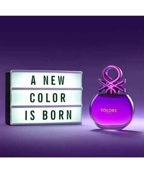 Benetton Colours Purple For Her Eau De Toilette 50ml