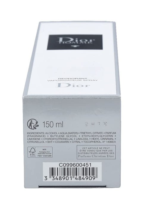 Dior Homme Deodorant Spray 150ml