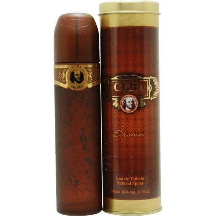 Cuba Brown Eau de Toilette 100ml Spray - Fragrance at MyPerfumeShop by Cuba