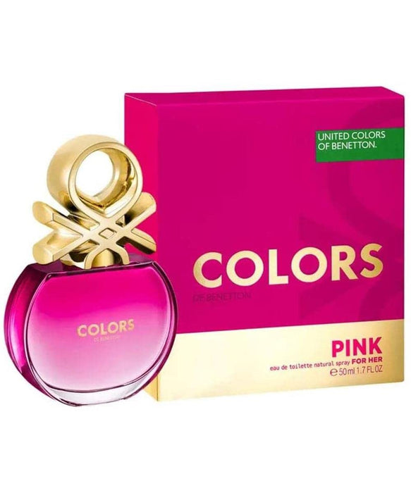 Benetton Colors Pink For Her Eau De Toilette 50ml