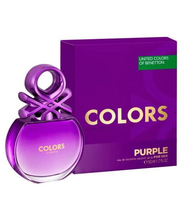 Benetton Colours Purple For Her Eau De Toilette 50ml