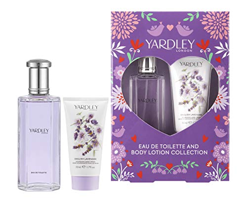 Yardley English Lavender Gift Set 50ml EDT + 50ml Body Lotion - Cleansers at MyPerfumeShop by Yardley London