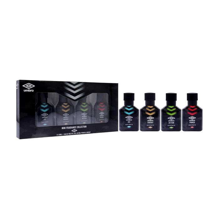 Umbro Mini Fragrance Collection Gift Set 30ml Ice EDT + 30ml Action EDT + 30ml Power EDT + 30ml Energy EDT