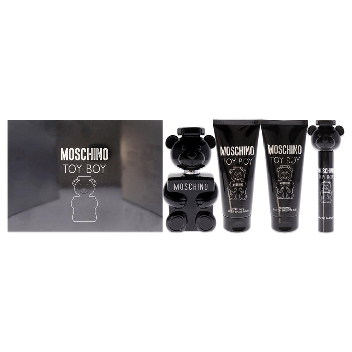 Moschino Toy Boy Gift Set 100ml EDP + 100ml Bath & Shower Gel + 100ml After Shave Balm + 10ml EDP