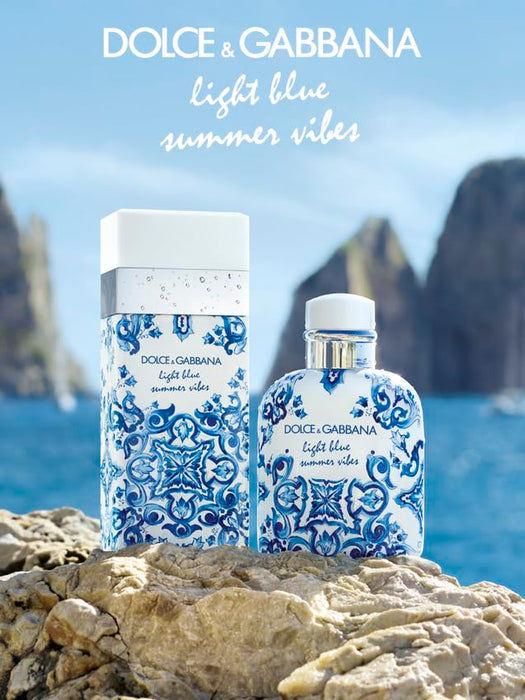 Dolce & Gabbana Light Blue Pour Homme Summer Vibes Eau de Toilette 75ml Spray