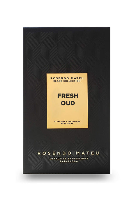 Rosendo Mateu Olfactive Expressions Barcelona Black Collection Fresh Oud Eau de Parfum 100ml