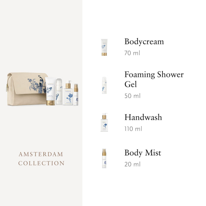 Rituals Amsterdam Collection Gift Set 50ml Foaming Shower Gel + 70ml Body Cream + 20ml Body Mist + 110ml Hand Wash
