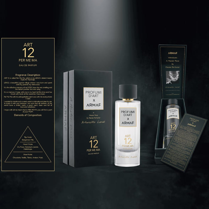 Armaf Profumi D'Art 12 Per Me Ma Eau De Parfum 105ml Spray