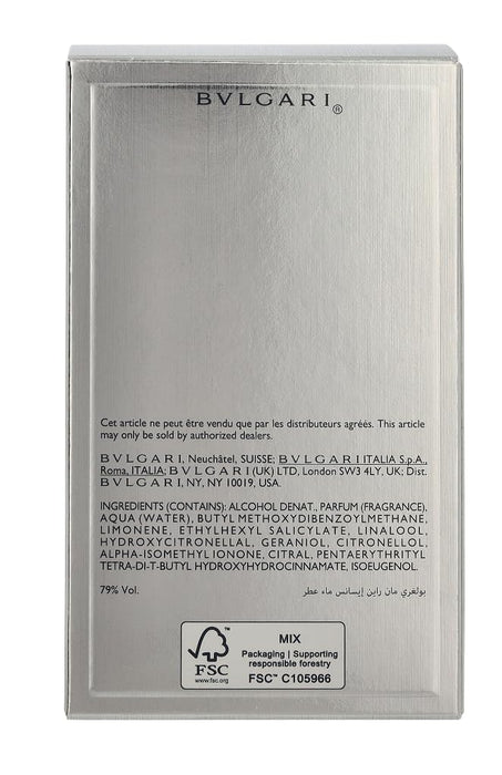 Bulgari Man Rain Essence Eau de Parfum 60ml