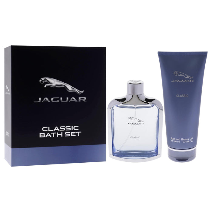 Jaguar Classic 2 Piece Gift Set: Eau De Toilette 100ml - Bath  Shower Gel 200ml