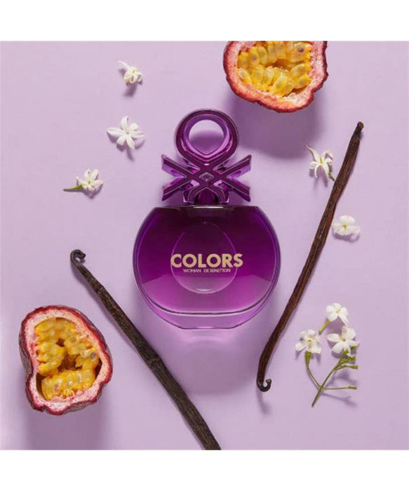 Benetton Colours Purple For Her Eau De Toilette 50ml