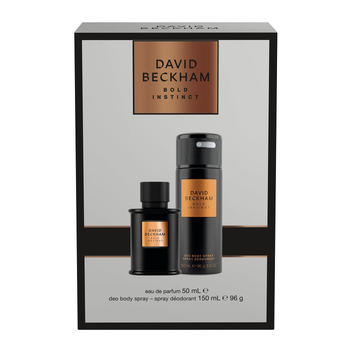 David Beckham Bold Instinct Gift Set 50ml EDP + 150ml Deodorant Spray