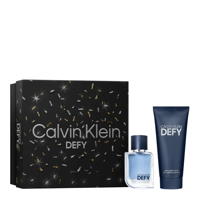 Calvin Klein Defy 2 Piece Gift Set: Eau De Toilette 50ml - Shower Gel 100ml