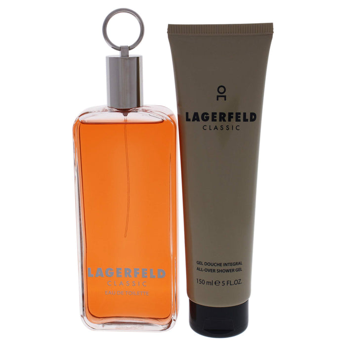 Karl Lagerfeld Classic Gift Set 150ml EDT + 150ml Shower Gel - Bath & Body at MyPerfumeShop by Karl Lagerfeld