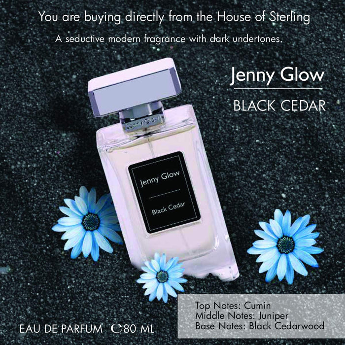 Jenny Glow Black Cedar Eau de Parfum 80ml Spray - Eau de Parfum at MyPerfumeShop by Jenny Glow
