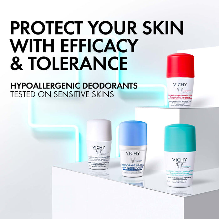 Vichy 48H Anti-Perspirant Deodorant Roll-On 50ml