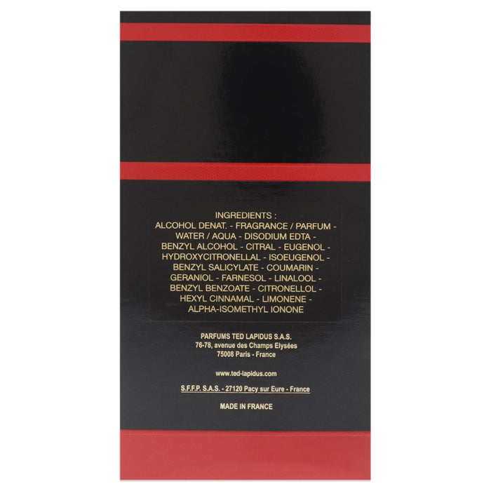 Ted Lapidus Rumba Eau de Toilette 100ml