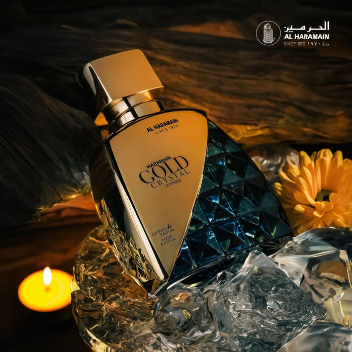 Al Haramain Gold Crystal Sapphire Eau de Parfum 100ml Spray