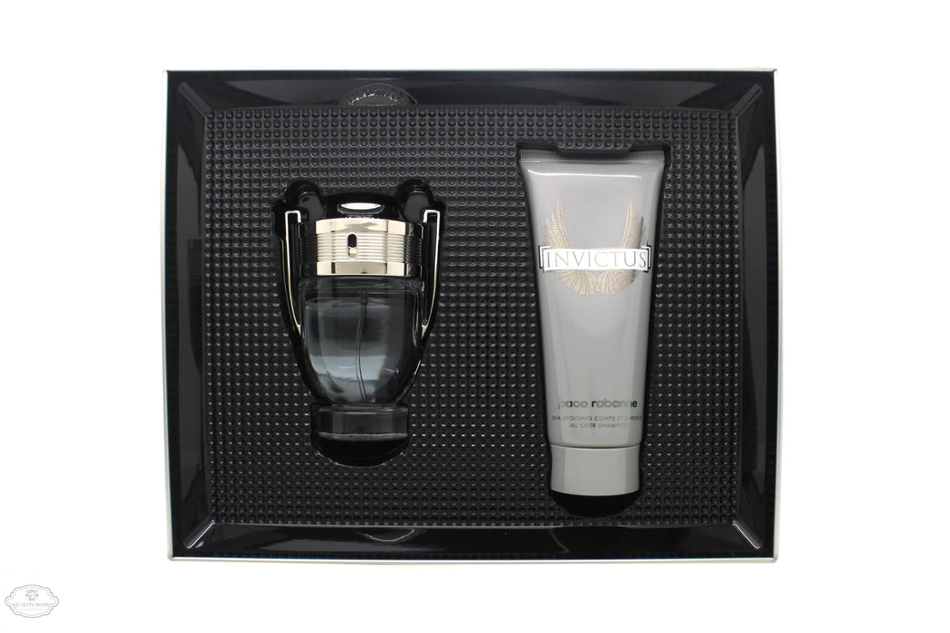 Paco Rabanne Invictus Gift Set 50ml EDT + 100ml Shower Gel