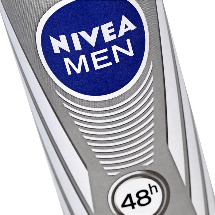 NIVEA MEN Anti-Perspirant Deodorant Spray, Silver Protect, 48 Hours Deo (250 ml)
