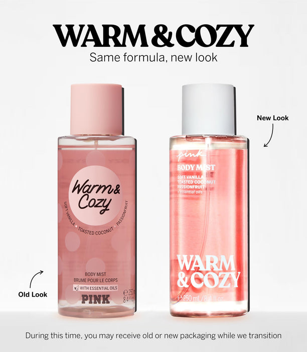 Victoria's Secret Pink Warm & cozy Body Mist 250ml - Fragrance at MyPerfumeShop by Victoria's Secret