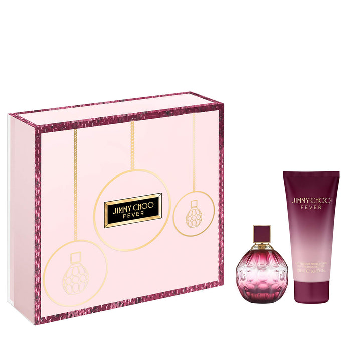 Jimmy Choo Fever 2 Piece gift Set: Eau De Parfum 60ml - Body Lotion 100ml - Fragrance at MyPerfumeShop by Jimmy Choo