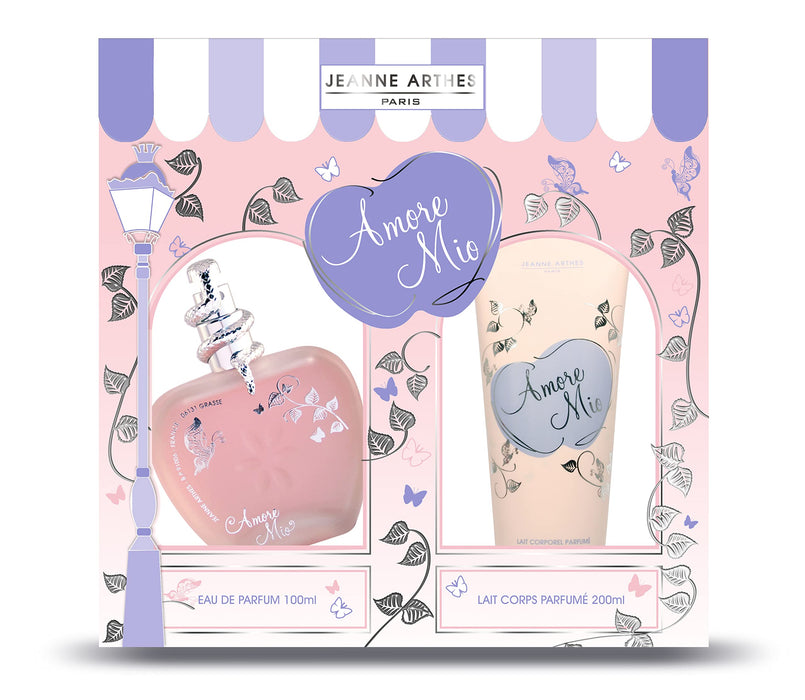 Jeanne Arthes Amore Mio Gift Set 100ml EDP + 200ml Body Lotion - Chalk at MyPerfumeShop by Jeanne Arthes