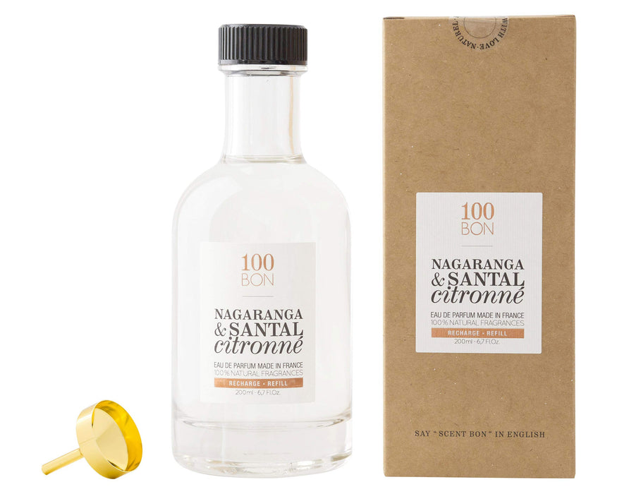 100 Bon Nagaranga Santal Citronne Refill Eau de Parfum 200ml - Eau de Perfume at MyPerfumeShop by 100 Bon