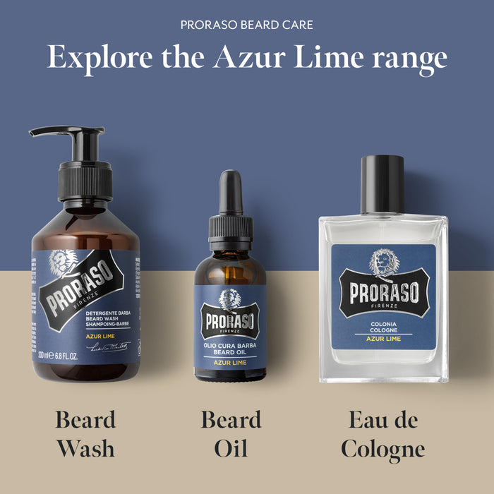 Proraso Azur & Lime Eau de Cologne 100ml Spray