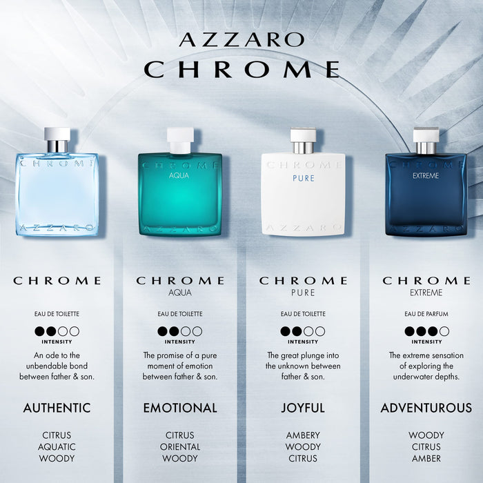 Azzaro Chrome Pure Eau de Toilette Spray 50ml
