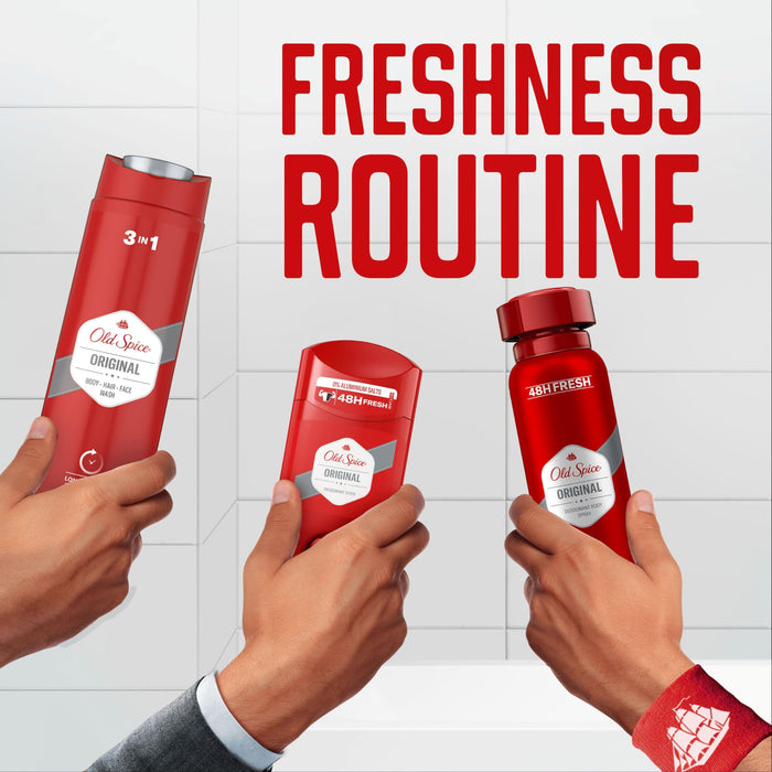 Old Spice Original Deodorant Body Spray 150ml - Personal Hygiene at MyPerfumeShop by Old Spice