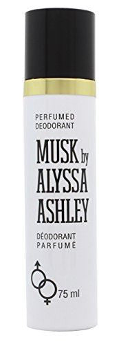 Alyssa Ashley Musk Deodorant Spray 75ml Spray - Fragrance at MyPerfumeShop by Alyssa Ashley