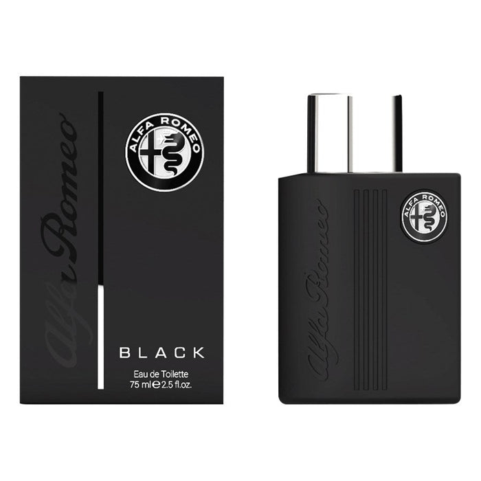 Alfa Romeo Black Eau de Toilette 75ml Spray - Perfume & Cologne at MyPerfumeShop by Alfa Romeo