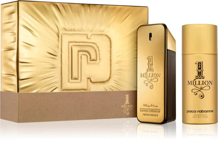 Paco Rabanne 1 Million Elixir Gift Set 100ml EDP + 150ml Deodorant Spray - Gift Set at MyPerfumeShop by Paco Rabanne