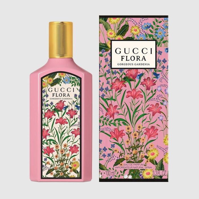 Flora Gucci Gardenia 2 Piece Gift Set: Eau De Parfum 100ml - Eau De Parfum 10ml - Cosmetic Sets at MyPerfumeShop by Gucci