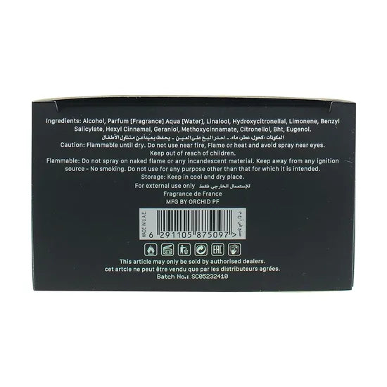 Orchid The Fusion Scentology Cosmopolitan Eau De Parfum 100ml