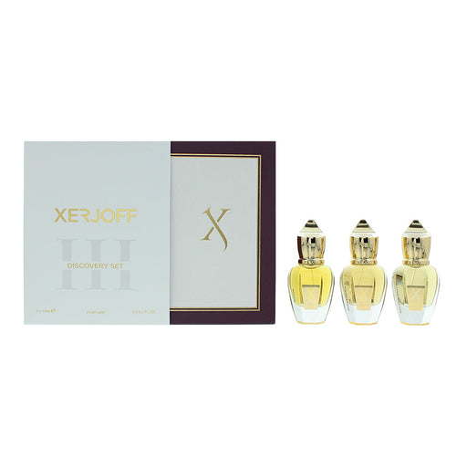 Xerjoff Discovery Set III Gift Set Eau De Parfum 3 x 15ml Naxos - Alexandria II - Golden Dallah - Gift Set at MyPerfumeShop by Xerjoff