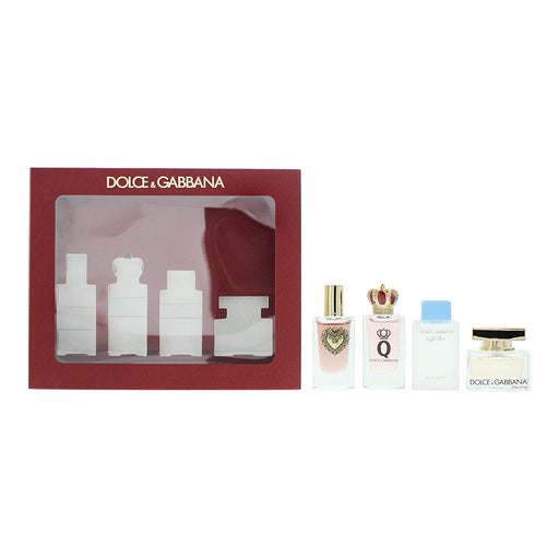 Dolce  Gabbana Miniat 4 Piece Gift Set: Devotion Eau de Parfum 5ml - Q Eau de P